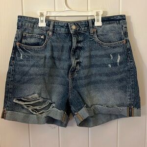 H&M mom shorts